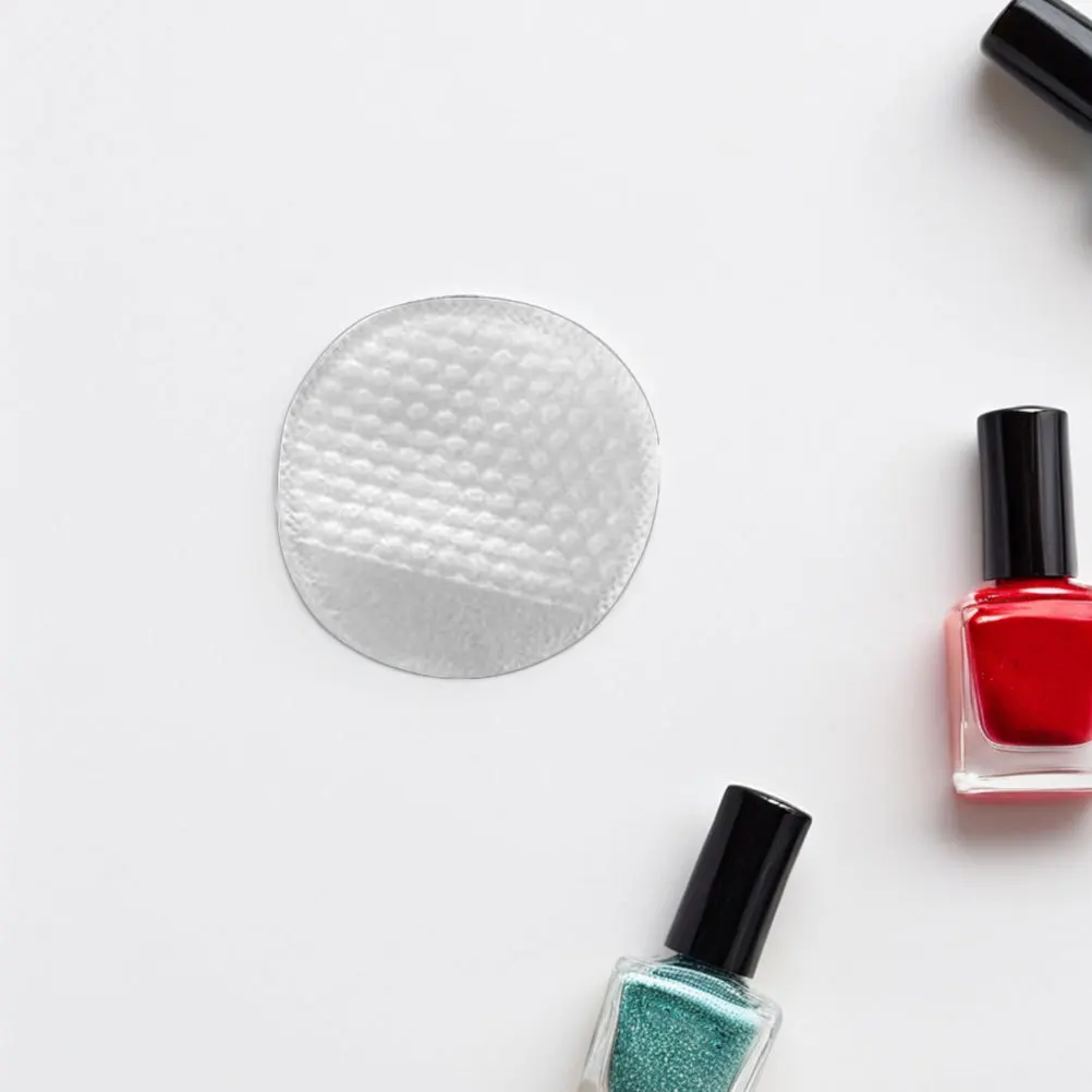 

120pcs Makeup Remover Pads Non-Woven Round Facial Cleansing Wipes Dual-Sided Pearl Texture Reusable For Sensitive Skin Eye Face