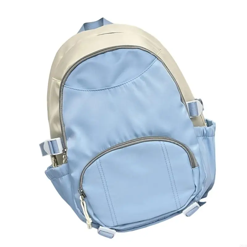 

Stylish Teen Travel Backpacks Spacious Nylon Bag With Thick Padded Shoulder Support 20CA