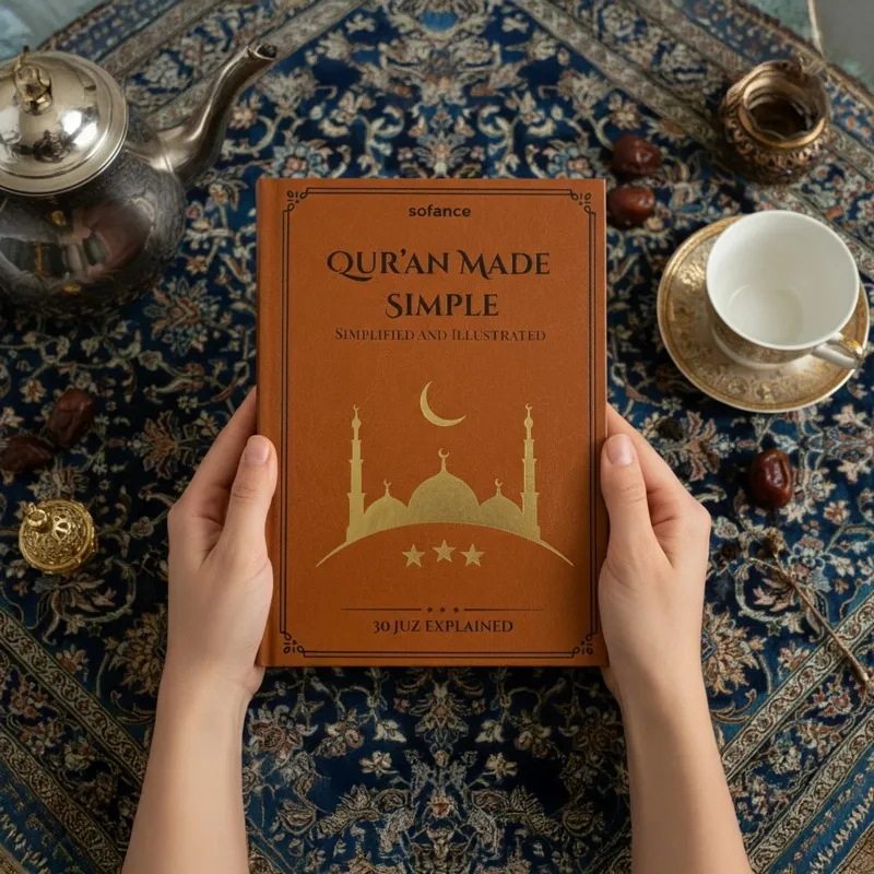 

Illustrated Quran Study Notebook With Learning Plan Portable Guide With Progress Tracker For Religious Education