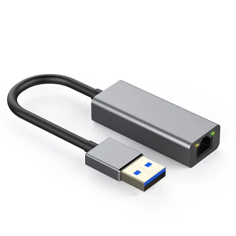 Port de carte réseau USB Type C vers Gigabit, adaptateur de câble, USB C vers RJ45, sans fil, Plug Play pour tablettes lapmedications