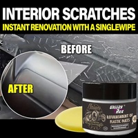 Multifunctional plastic refurbishment wax repair bumper/door panel/interior aging,whitening,deep nourishing,anti-cracking,antiUV