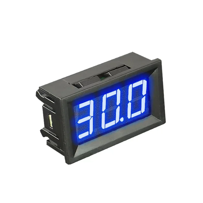 Digital voltmeter DC 4.5V to 12V, voltage panel meter, red, blue, green, 6V, 12V, electromobile, motorcycle, car