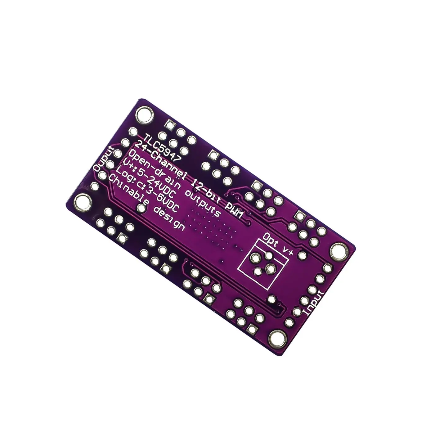 TLC5947 12-Bit 24-Channel PWM LED Driver Module With Internal Oscillator 12 Bit 3-5.5V