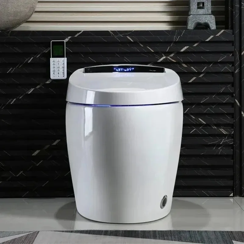 Household Integrated Smart WC Toilet Foot Sensor Auto Flush Luxury Remote Control Modern Economical Smart Toilet for Bathroom