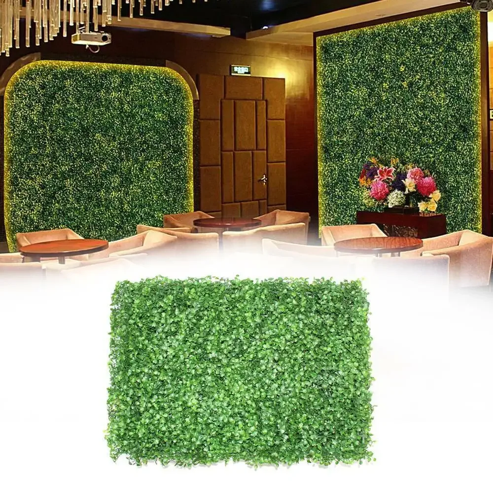 

4PCS Home Decorative Lawn, Wall Hedge Decorative Privacy Fence Panel Grass for Outdoor Patio, Outdoor Decorative Lawn