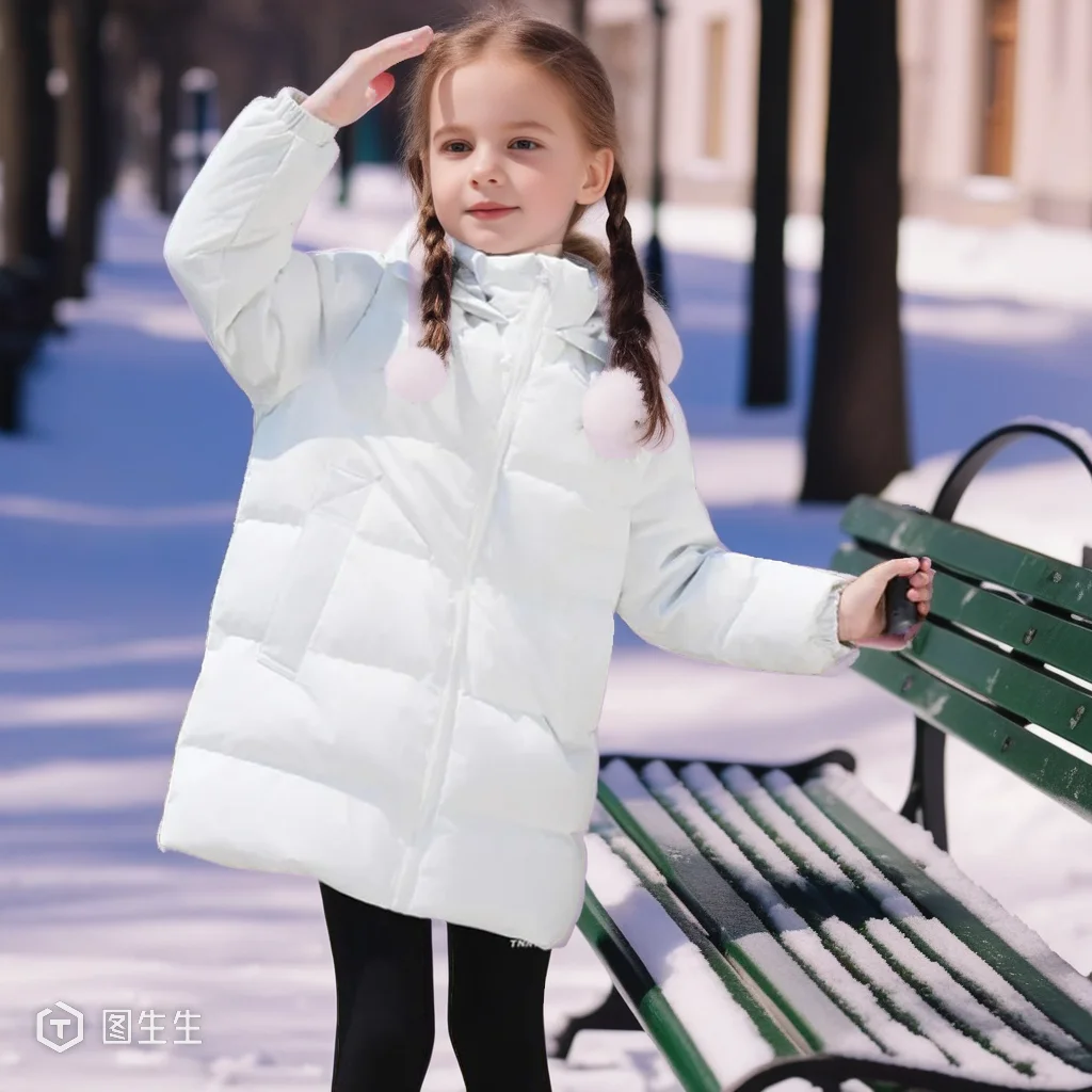 

Длинный пуховик для детей-подростков, зимний теплый ветрозащитный капюшон, легкий пуховик для мальчиков и девочек, повседневная детская термоодежда, верхняя одежда 8 лет