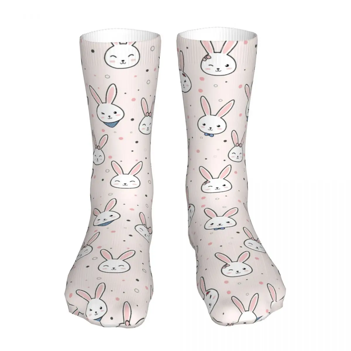 Animal Pattern Rabbit Socks Men's Women's Casual Cute Animal Socks Harajuku Spring Summer Autumn Winter Socks Gifts