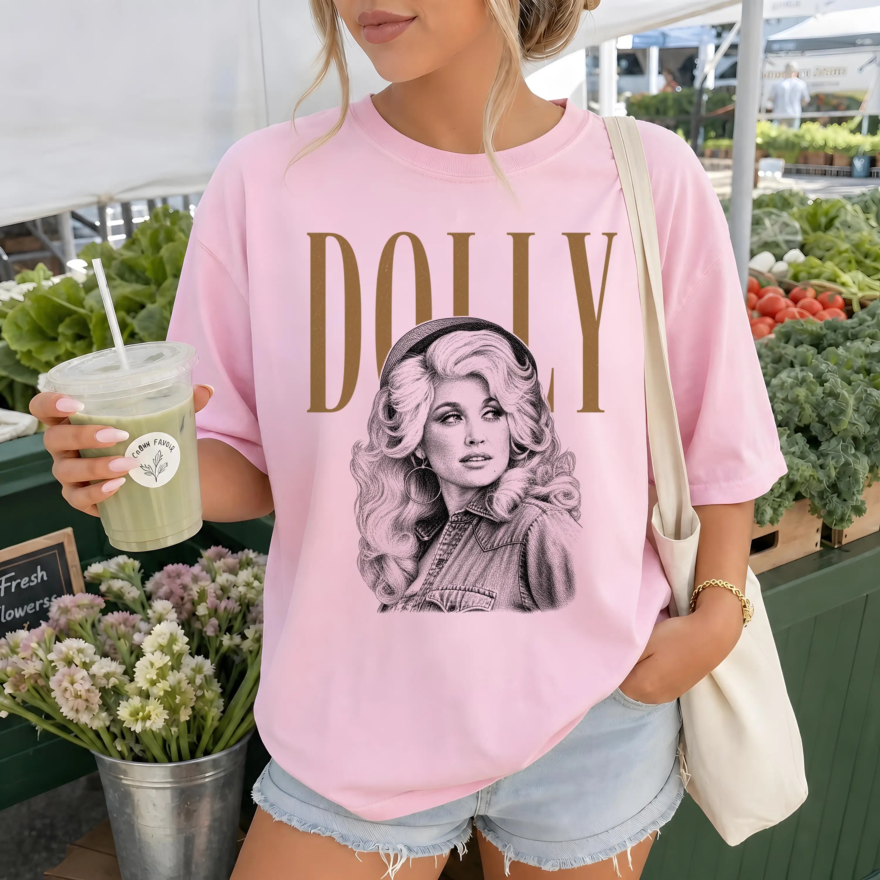 Dolly Parton Shirt, Retro Country Music Graphic Tee, Nashville Concert Outfit, Music Legend Tribute Gift T-shirt