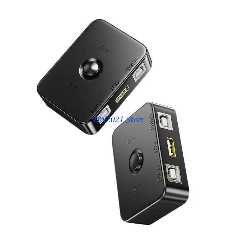 F3KE 2 USB Printer Share Device USB Selector Printer Printer Printing Peripheral для принтера USB Splitter для принтера