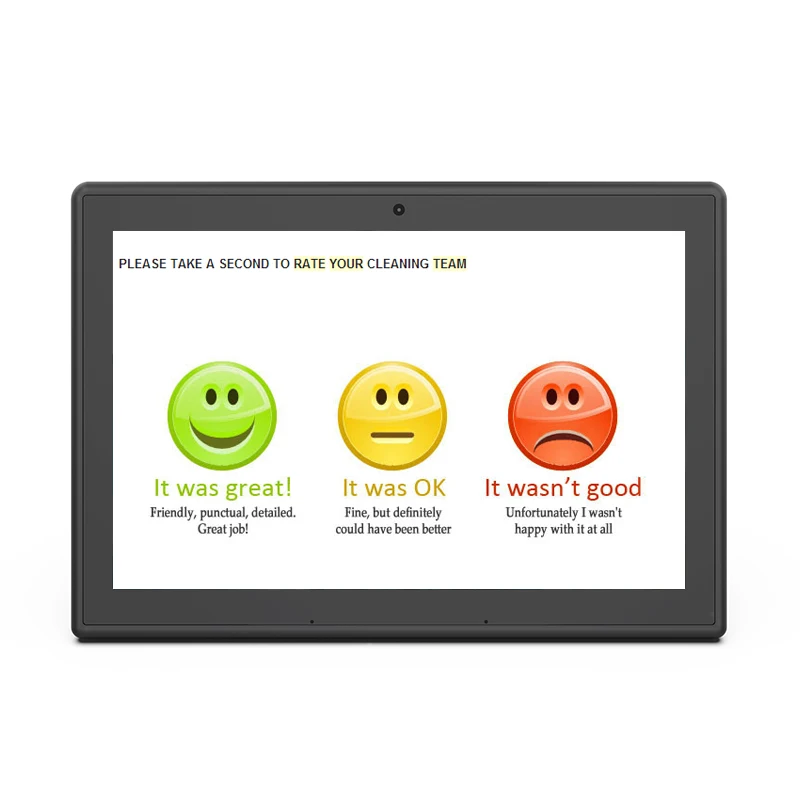 

Bank Feedback System / Customer Satisfaction Survey Device