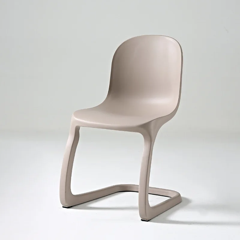 Pan Dong Stuhl ins kreative nordische Kunst Schönheitsstuhl, Rückenlehne Schreibtischhocker Internet Celebrity Kunststoff