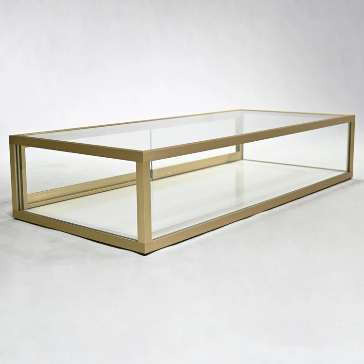 

Custom.Optical Display Cabinets Table Top Home Display Cabinet- Built to Last with Tempered Glass and Lock