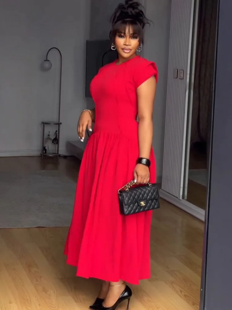 فساتين إفريقية للنساء أنيقة لحفلات الزفاف موضة إسلامية عبايات Dashiki رداء قفطان فستان طويل ماكسي تركي أفريقيا 2025 جديد #3