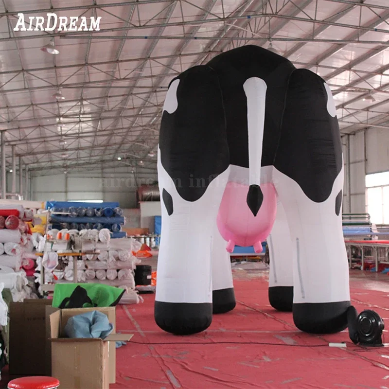 Giant inflatable cow Dutch Custom dairy milk cows inflatable Cattle bull for advertising made in China