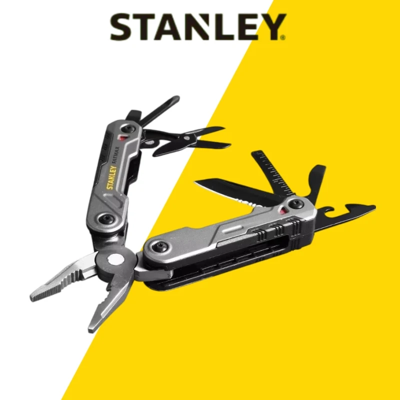 STANLEY FMHT72414-23 16-in-1 multifunctional tool set, hand tools, family set, folding vice-grip pliers, portable knife and file