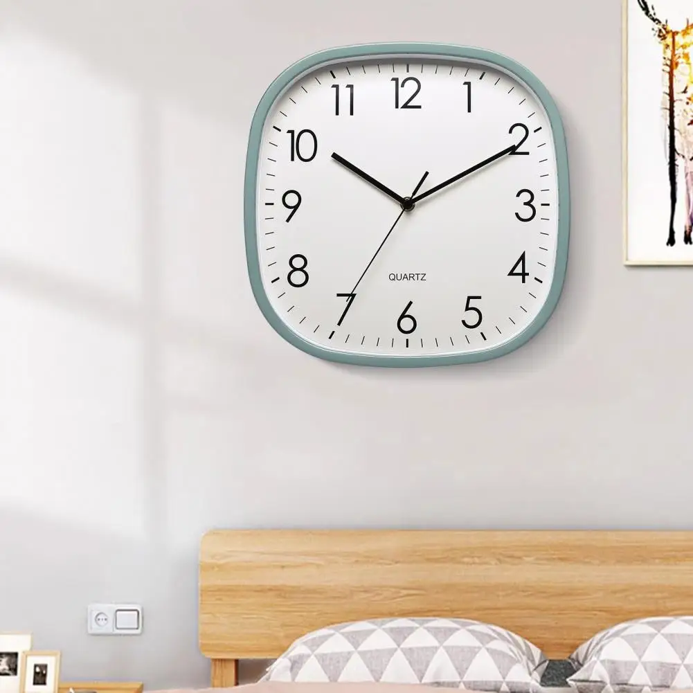 Horloge Murale Lumineuse 30 Cm Silencieuse Quartz - Veilleuse Nuit Facile à Lire