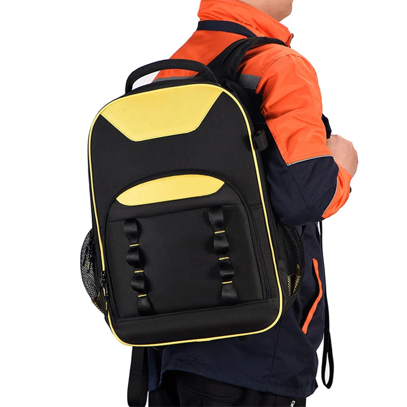 

Многофункциональный портативный рюкзак для электрика, износостойкая сумка для инструментов, портативный рюкзак большой вместимости