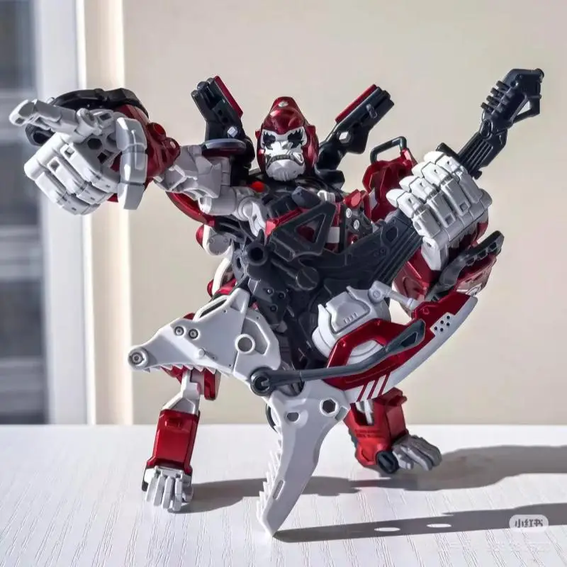 Caixa de besta série mo jo orangotango transformável brinquedo colecionável guochuang mech figura de ação aniversário presente de natal
