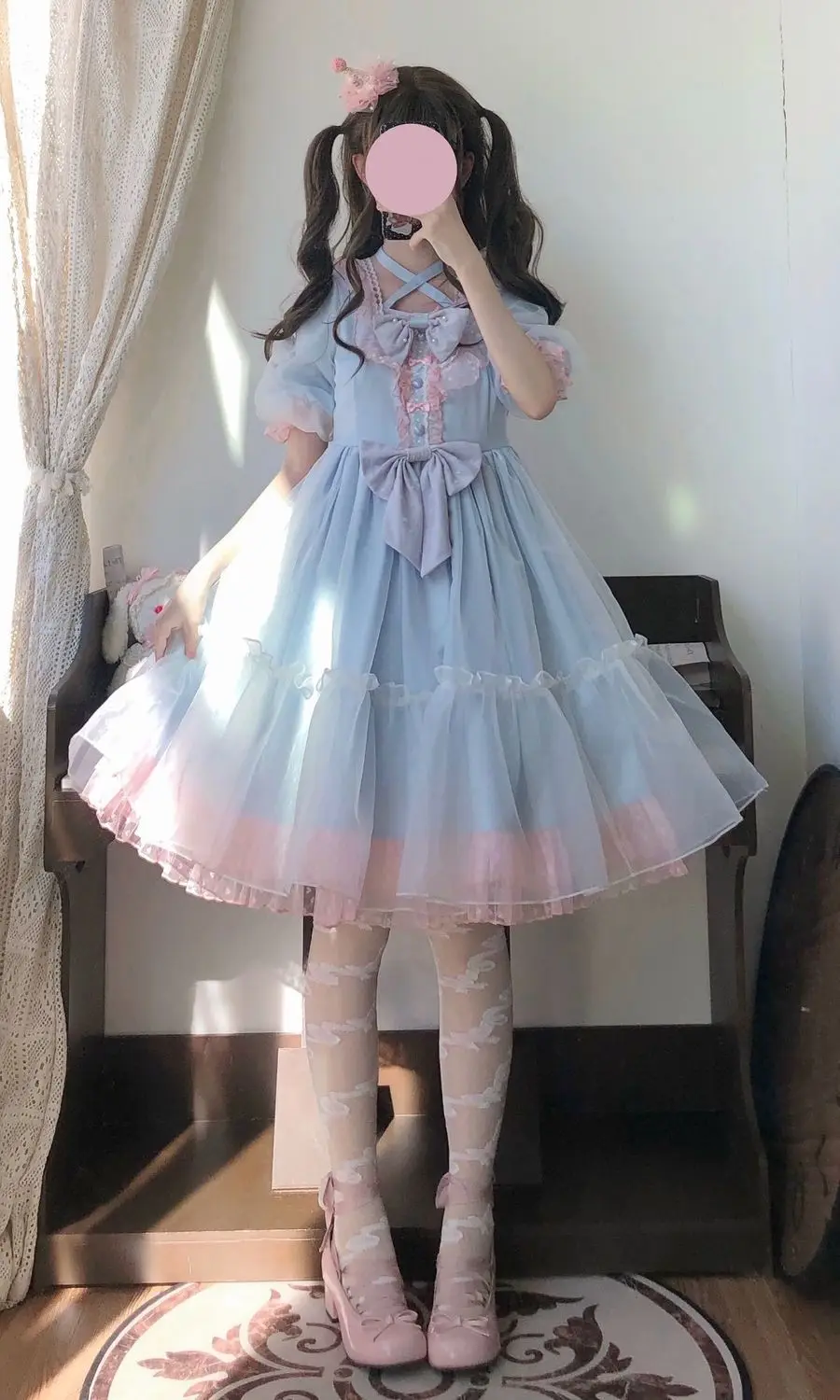 

MAGOGO Оригинальный дизайн Lolita Miss Koni's милое платье OP с короткими рукавами на осень