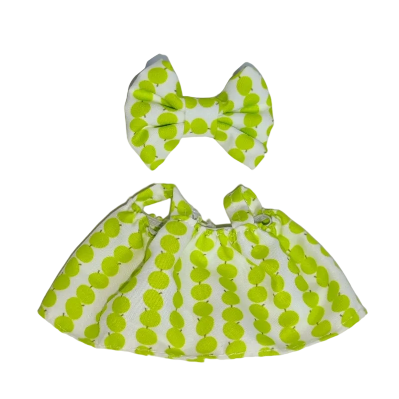 NEU für 17 cm Labubu V2 V3 Süßes und duftendes Windrock-Set DIY Labubu-Outfit-Zubehör Trendige Spielkleidung Labubu-Kleidung