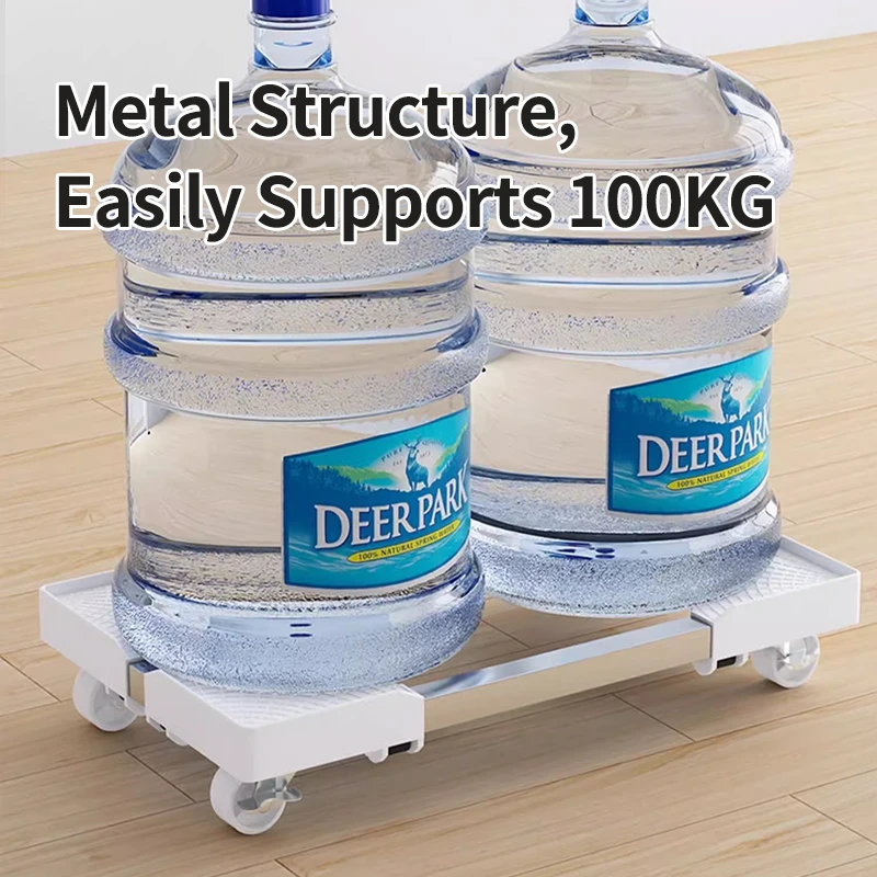 Extendable Mobile Computer Holder Adjustable Stand With Universal Wheels For Gaming PC Case Moisture Resistant Stable