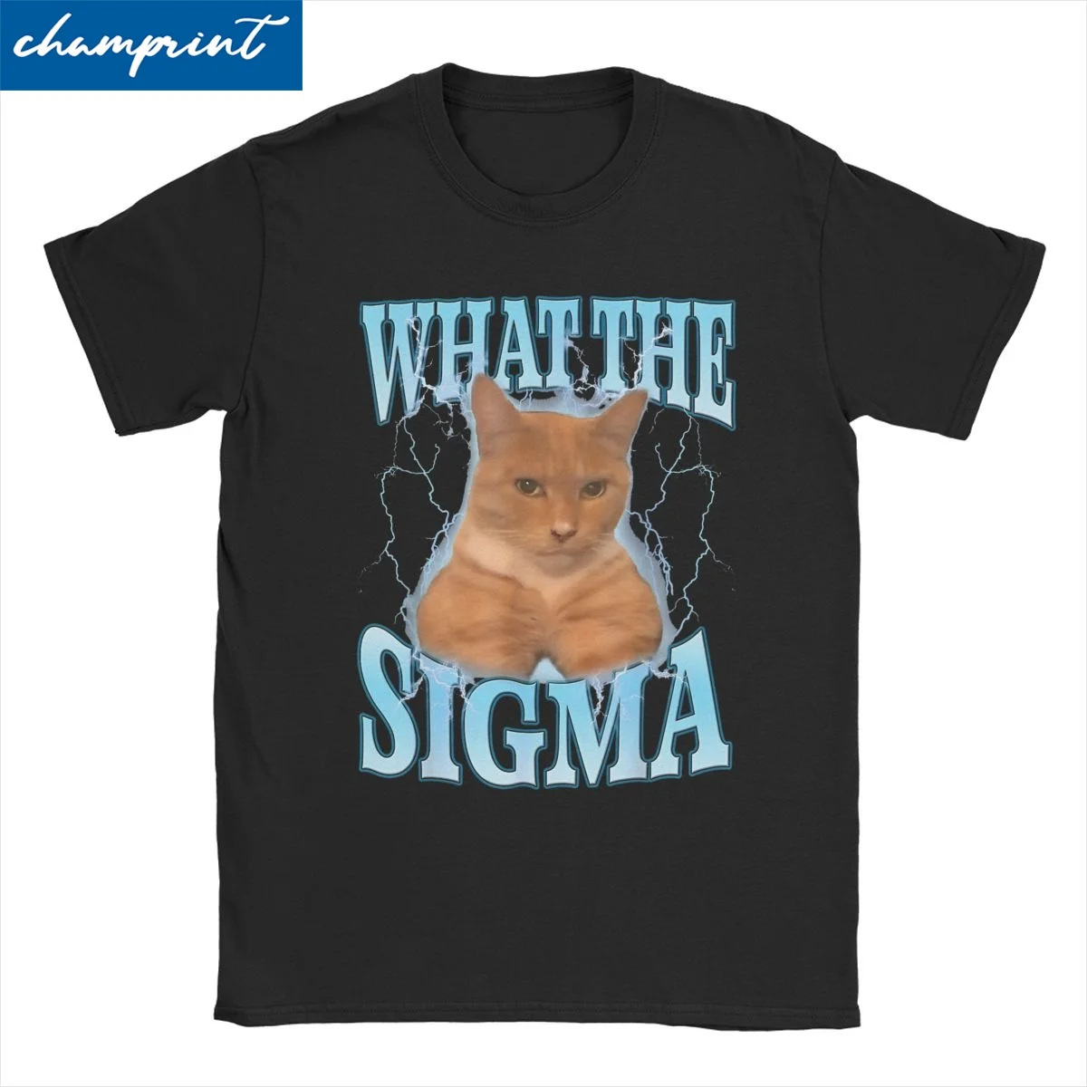 Men Women Erm What The Sigma T Shirts Funny Meme Cat Cotton Clothes Hipster Short Sleeve Round Collar Tees Graphic T-Shirt