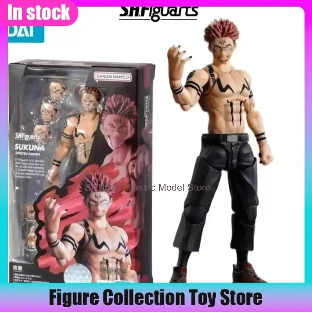 

Bandai Original SHFiguarts SHF Jujutsu Kaisen Todo Aoi Satoru Gojo Itadori Yuji Fushiguro Megumi Ryomen Sukuna Anime Figures Toy