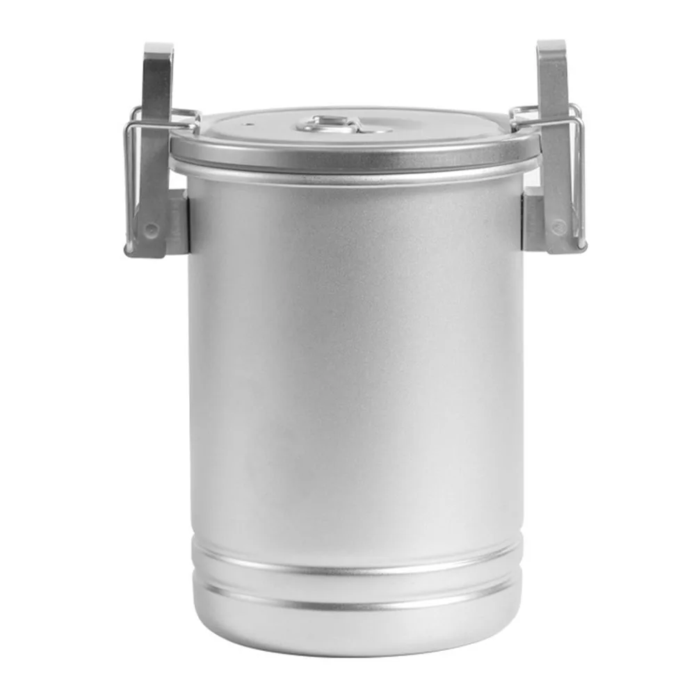 

Efficient Heating Pot Camping Rice Cooker Camping Cooking 304 Stainless Steel Material Antiscald Hand Design For Hiking