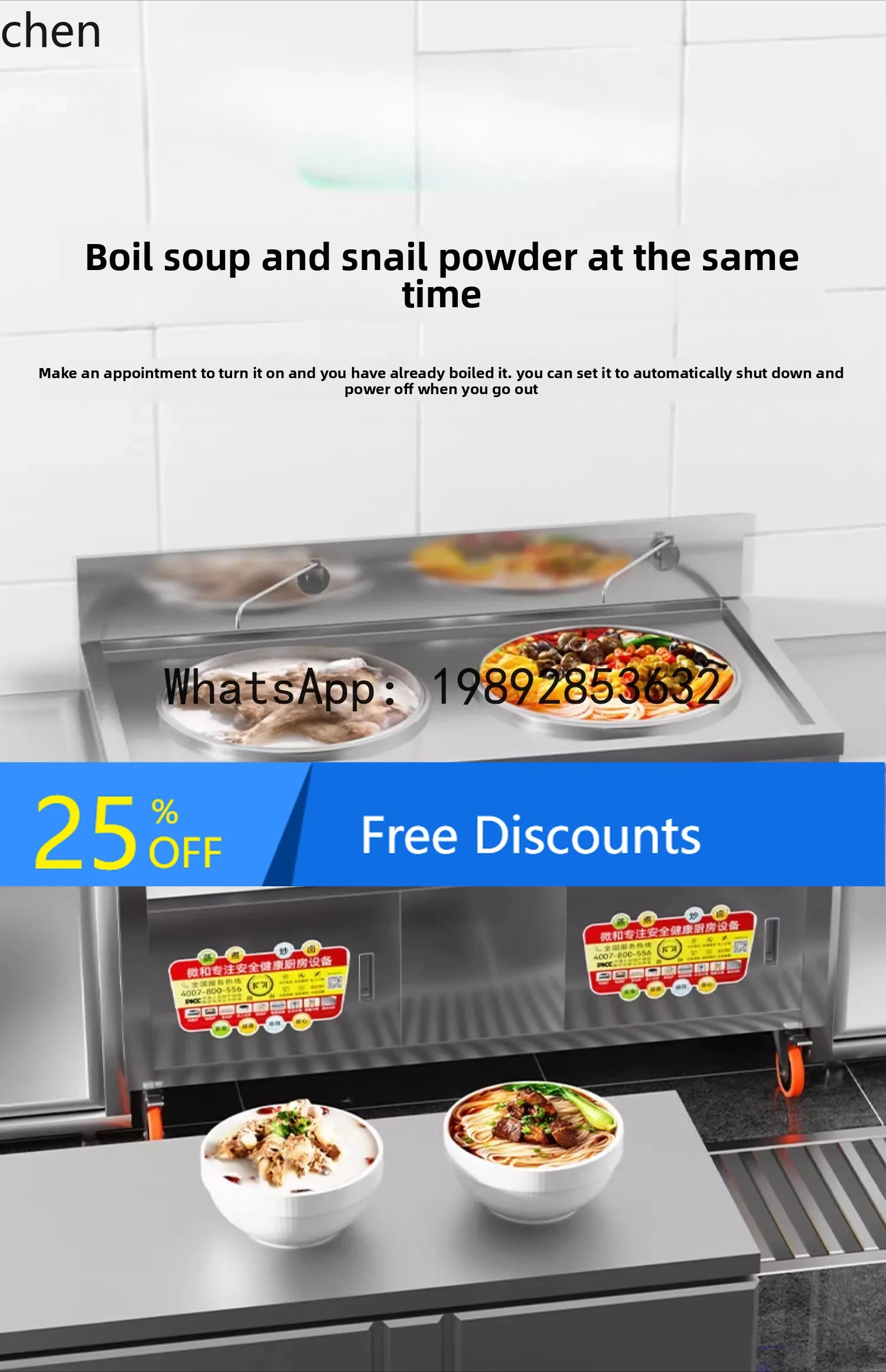 

AB Noodle Cooking Stove Energy-saving Multifunctional Braised Pork Malatang Soup Powder Congee Insulation Noodle Cooking Bucket