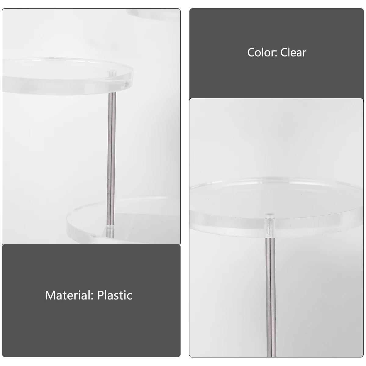 

1 Set Multilayer Ring Display Stand Jewelry Display Rack For Store Home Trade Shows Necklace Bracelet Watch Holder Decorative