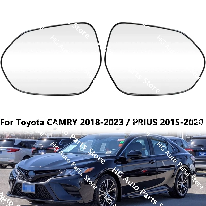 

For Toyota CAMRY 2018-2023 / PRIUS 2015-2020 8796147380 8793147450 Car Accessories Side Rearview Lenses Mirror Reflective Glass