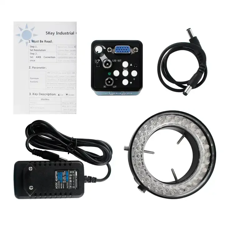 2026 NEW VGA 2MP Camera Auto Focus Adjustable Illumination Electronic Digital 1080P Video Mobile Microscope Soldering Phone Repa view 6