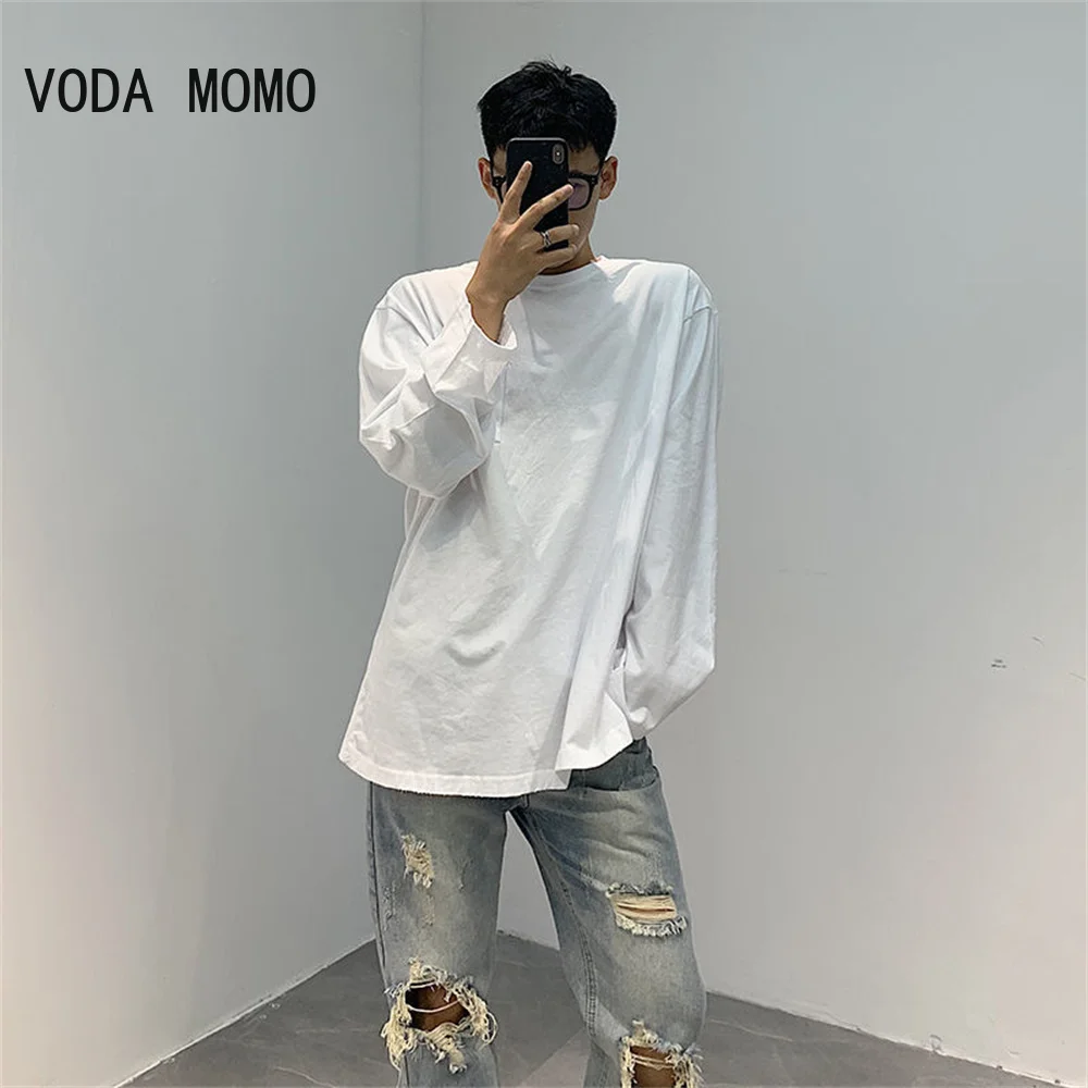 

Men's jeans Cotton Ripped Hole Jeans Casual Slim Skinny light blue Jeans Men Trousers Fashion Stretch Hip Hop Denim Pants Male