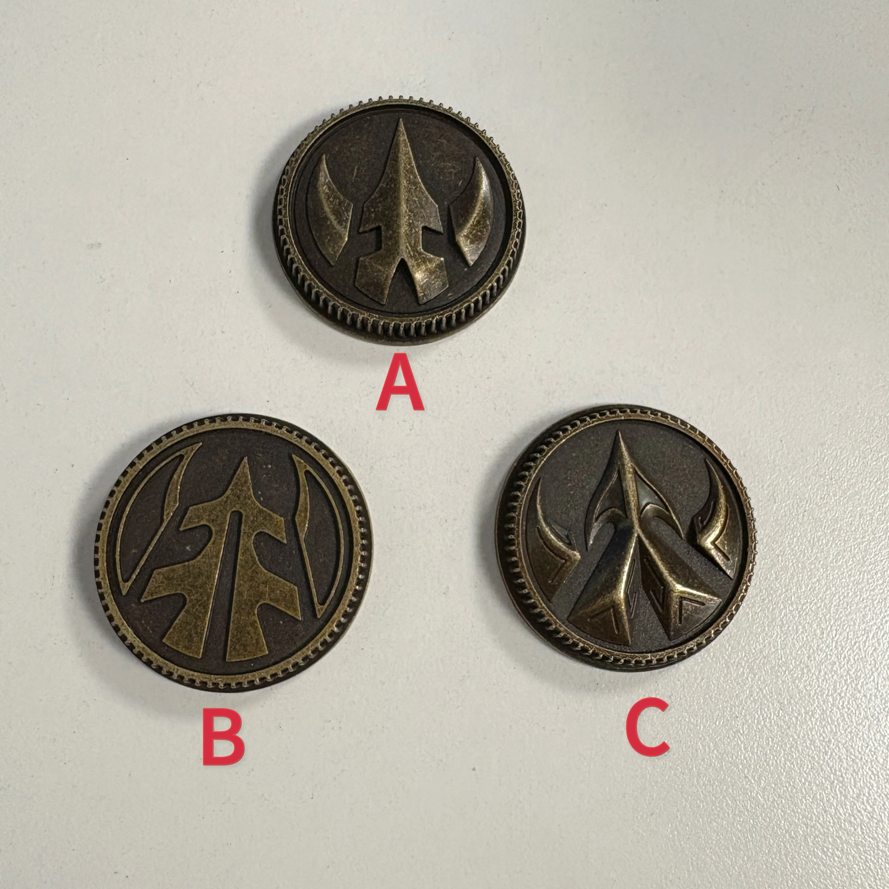 

Монета состаренная для монет Legacy Ranger Morpher Power Coin DRAKKON EVOLUTION / Монета Legacy TIGER Power / Монета LORD DRAKKON