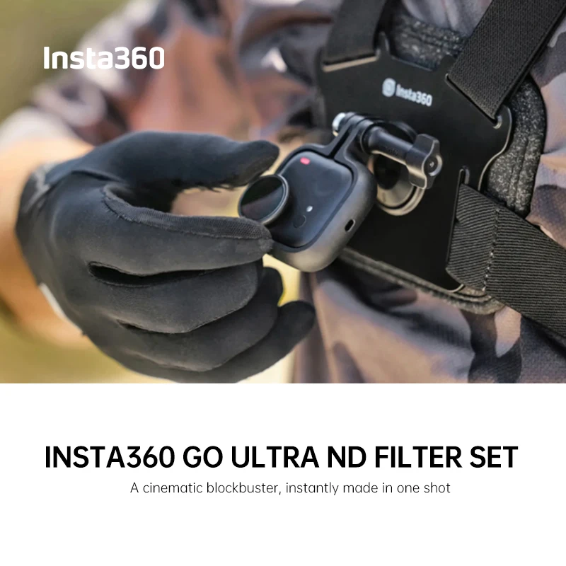 مجموعة مرشحات Insta360 GO Ultra ND لملحقات Insta 360 الأصلية #1