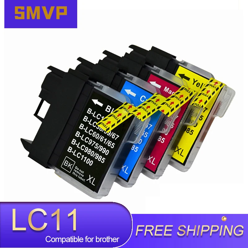 

Compatible Ink Cartridge for Brother DCP-375CW 385C 390CN 395CN 585CW for LC38/LC11/LC61/LC63/LC65/LC67/LC980/LC1100/LC990