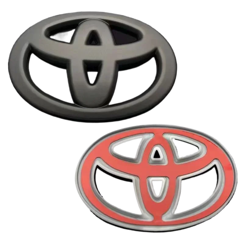 ABS For Toyota Coorolla Camry reiz RAV4 Crown Avalon CHR steering wheel logo airbag car logo sticker label modified accessories