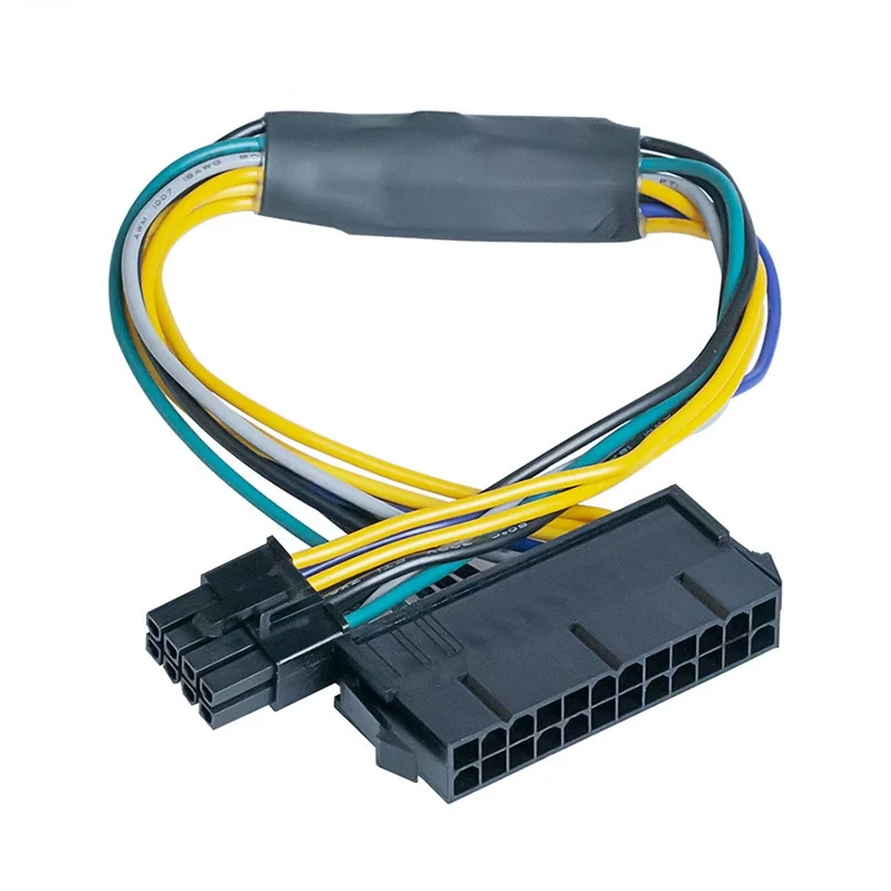 24 Pin to 8 Pin ATX PSU Power Cable Compatible with DELL Optiplex 3020 7020 9020 Precision T1700
