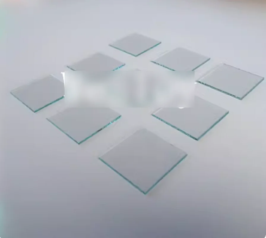 20x20x2.2mm/25x25x2.2mm under 10 ohm/sq 100pcs Lab Transparent Conductive Glass Fluorine Doped Tin Oxide (FTO) Coated Glass