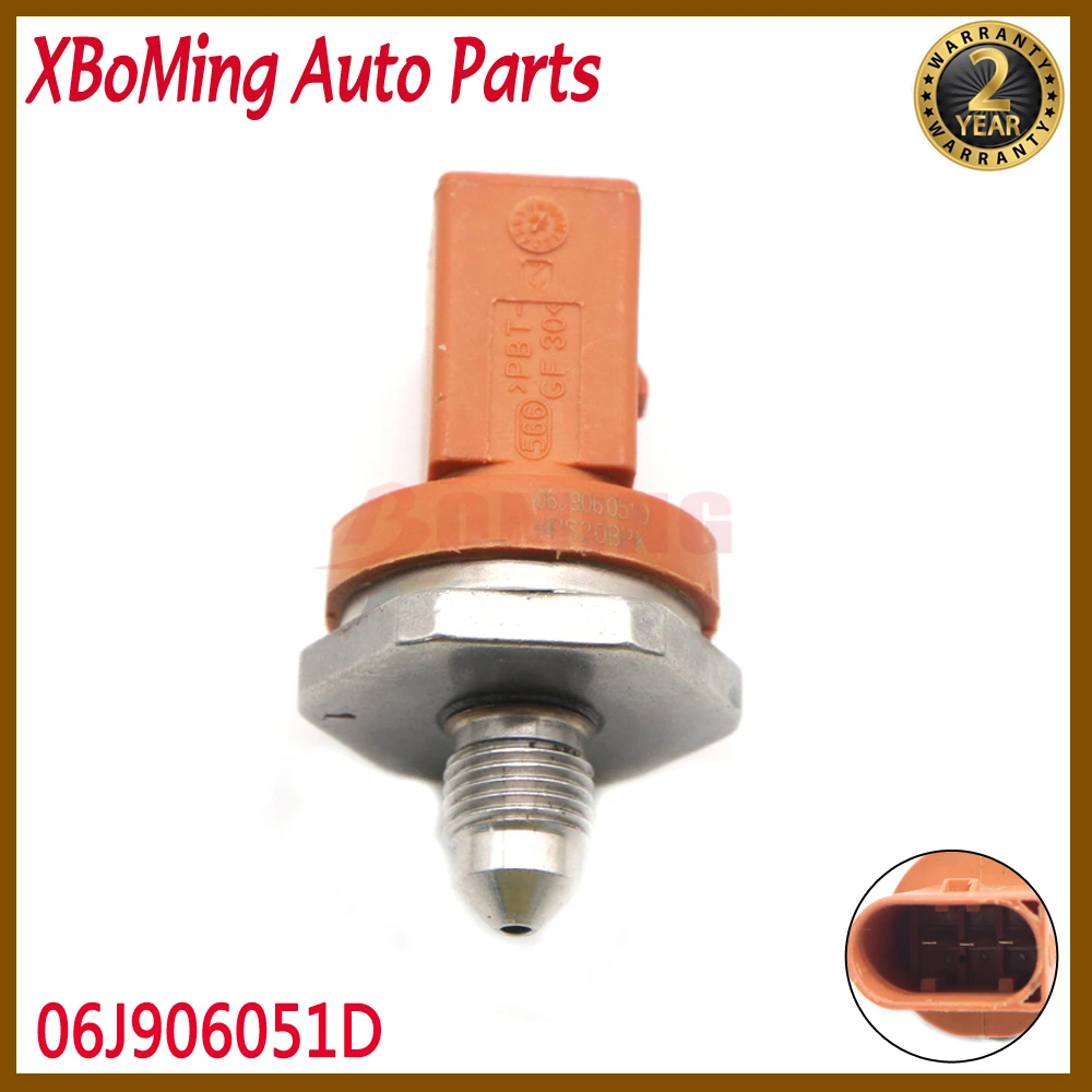 

06J906051D Автомобильный датчик давления топлива Подходит для Audi A3 A4 A5 Seat для Volkswagen Golf Jetta Passat Tiguan