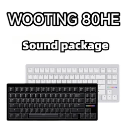 Wooting 80he Main Customization Poron Sound Package Sandwich Cotton Bottom Cotton LXPE Axis Underlay Positioning Plate