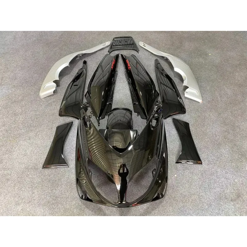 

Новые комплекты обтекателей для мотоцикла ABS, пригодные для Yamaha TMAX500 2001 2002 2003 2004 2005 2006 2007 Комплект кузова TMAX на заказ Ярко-черный