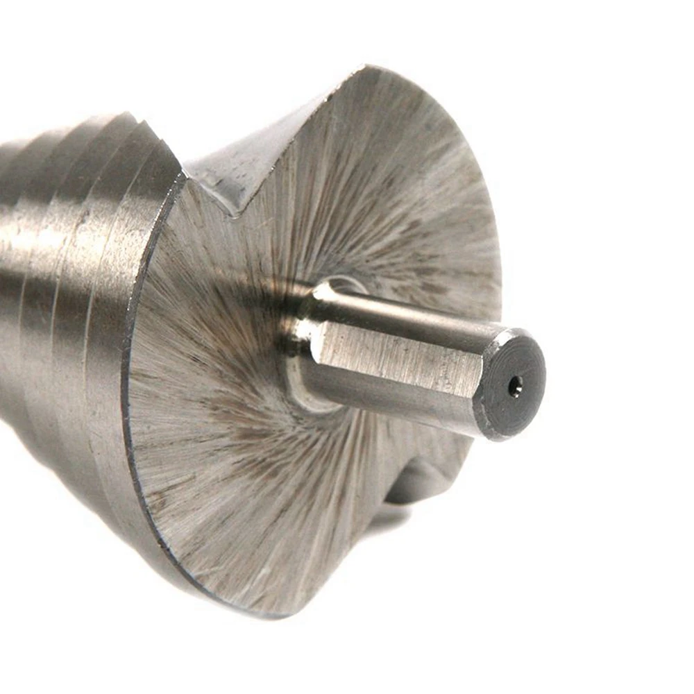 Krachtige 6-60mm adım koni matkap uçları delik kesici Bit yivli kenarları HSS adım çekirdek matkap ucu rayba Herramientas Para Carpinteria