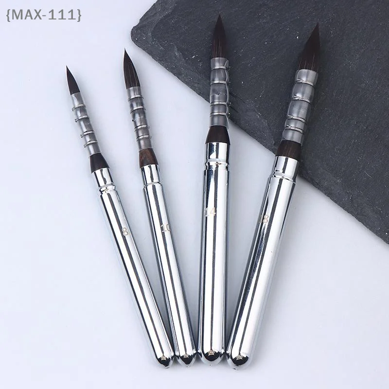 【MAX-111】1PCS Portable Short Holder Voyager French Artist Watercolor Paint Brush For Travel Art Creation Art Supplies【W1】