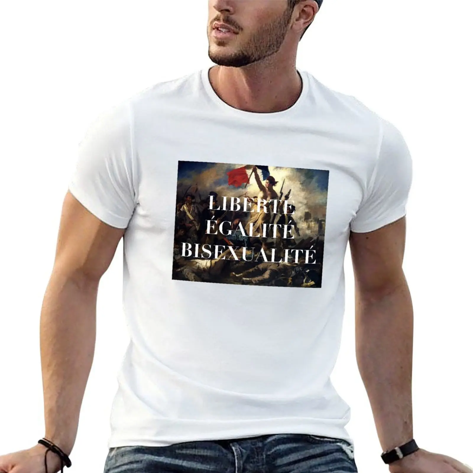 LIBERTE EGALITE BISEXUALITE T-Shirt T-shirt de sport anti-humidité