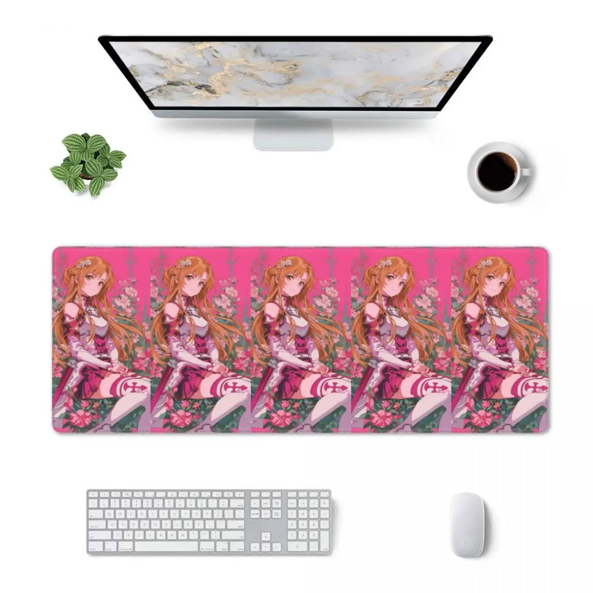 Large Mouse Pad Sword Art Online Gamer PC Laptop Mats Keyboard Carpet Computer Gaming Office Accessories Desk Mat