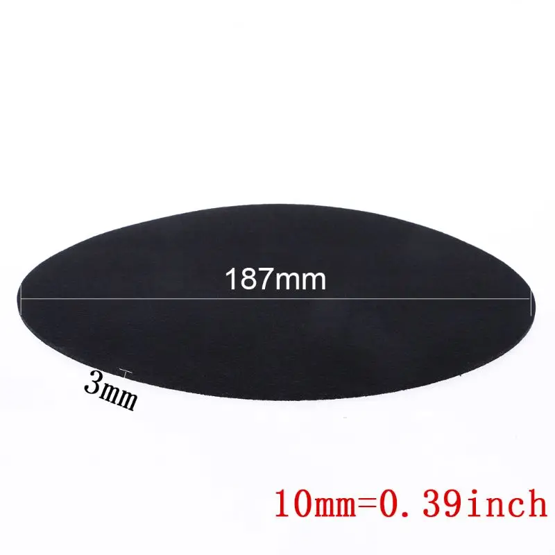 Supporting Thinner Vinyl Records Felt Turntable Mat for LP Vinyl Record