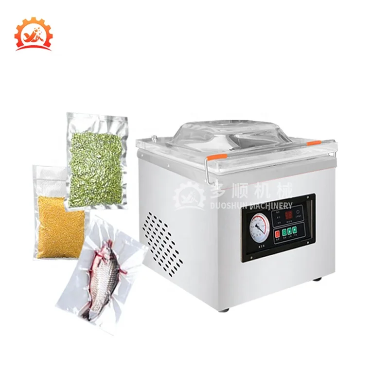 

DZ-260 Food Vacuum Pack Bag Meat Packing Sealer Machine Home Use