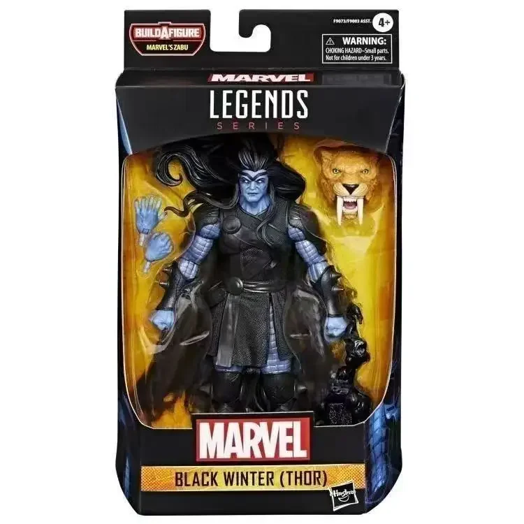 

In stock Hasbro Black Winter Thunder God Zhabu Cover Black Thunder God 1/12 6-inch action figure series