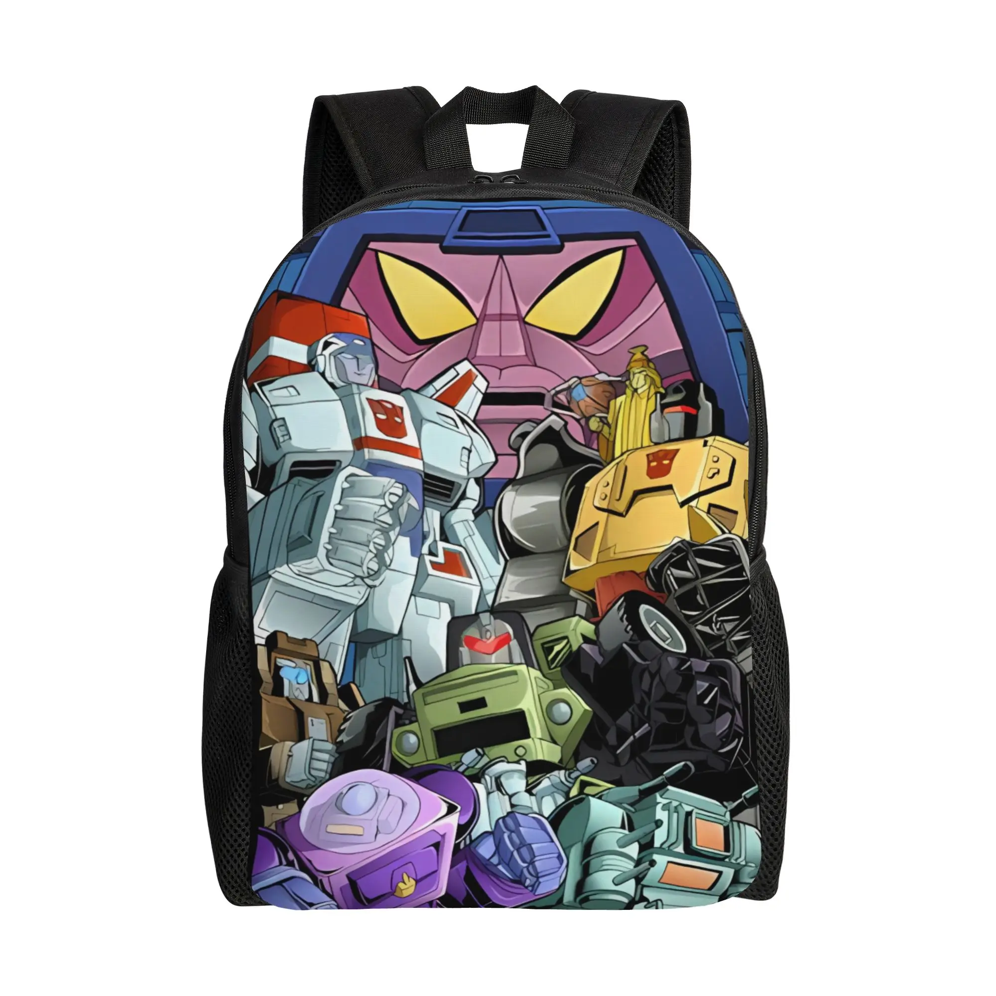 Transformered Cartoon Backpack 3d Printing Sport Backpacks Girl High Quality Pattern High School Bags Cool Rucksack